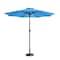 Nature Spring Nature Spring 9 Foot Patio Umbrella- Auto Tilt, Blue 635752XXJ - alternate 1